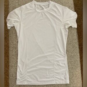 Men's White Compression Shirt